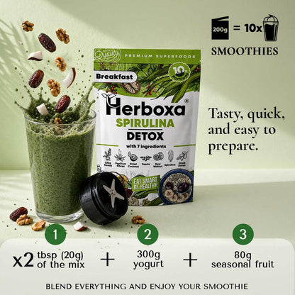 Herboxa® BREAKFAST SPIRULINA DETOX