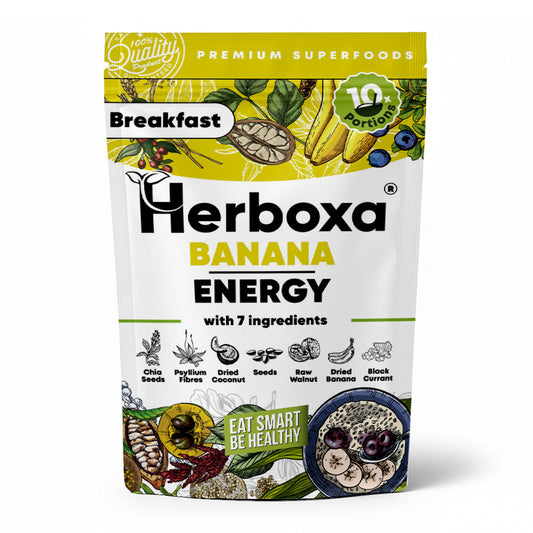 Banana Energy – sunn “fast food” frokostblanding
