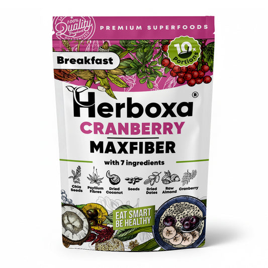 Cranberry Maxfiber – Den fiberrike og sunne «fastfood»-frokosten